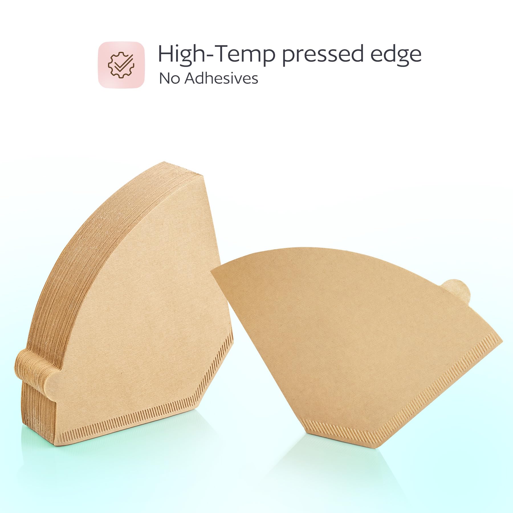 GoodCups four unbleached filter preserves flavor for rich, balanced brews