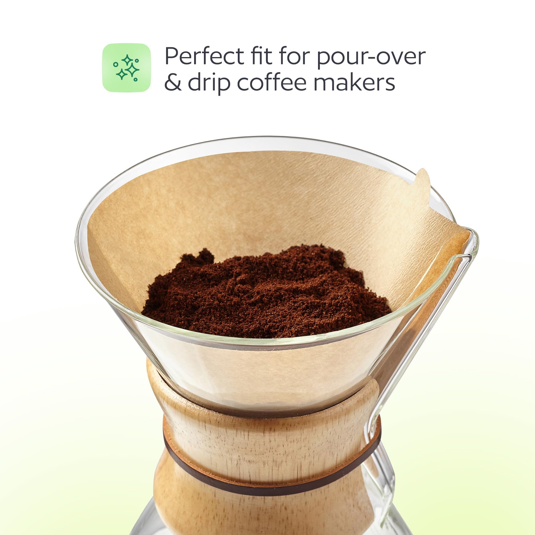 GoodCups four unbleached filter easy brewing enables consistent extraction
