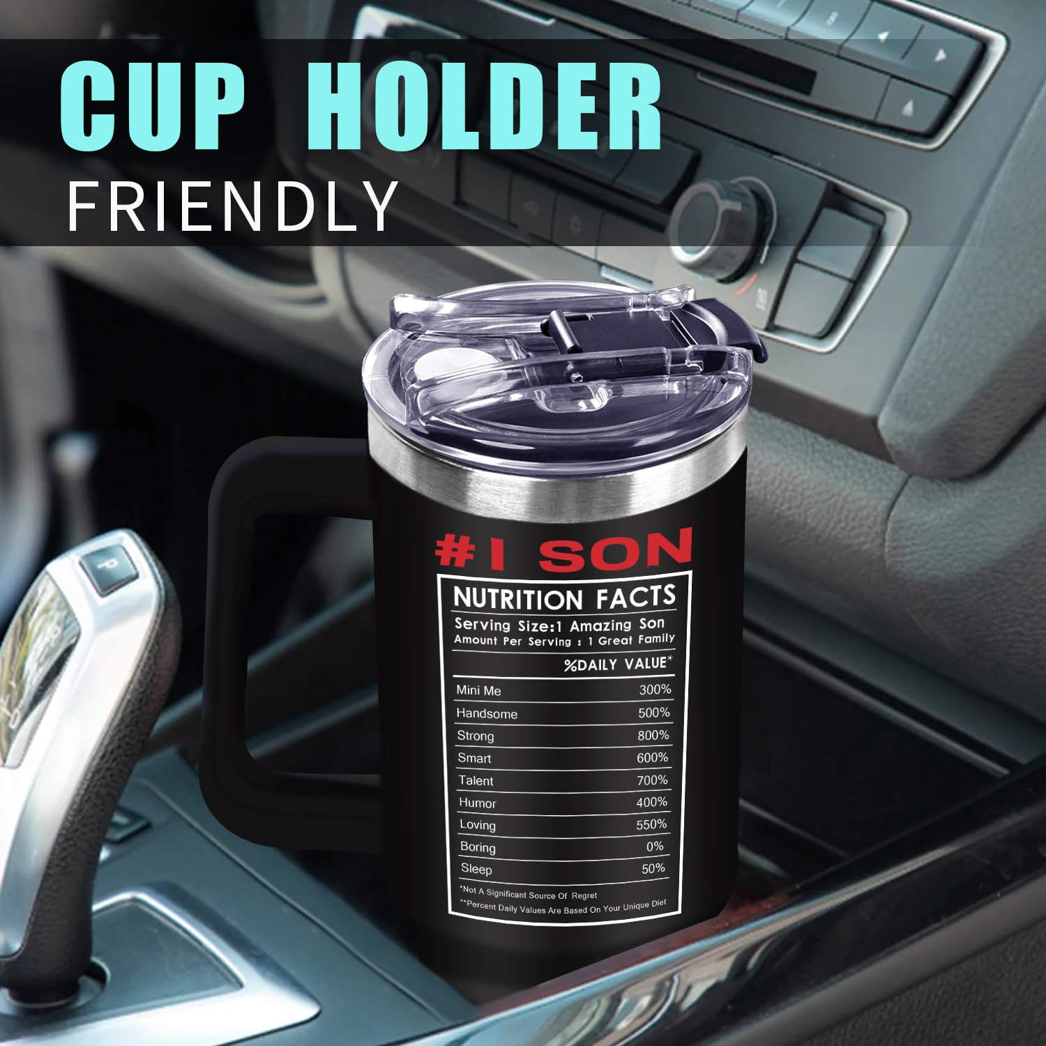 Gooddooes double-wall insulated 40oz tumbler preserves hot or cold drinks.