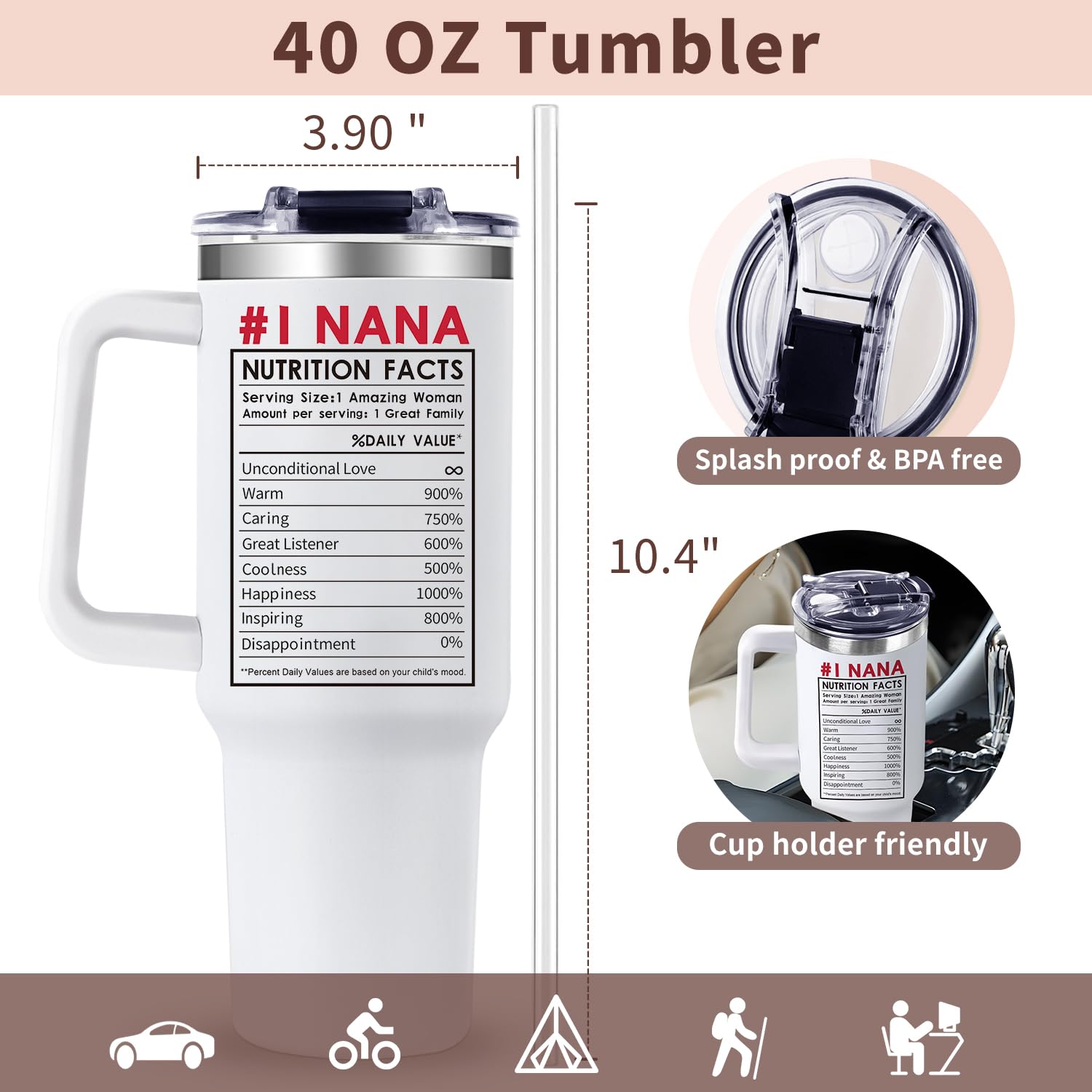 Gooddooes Nana gift label adds grandma’s day charm.
