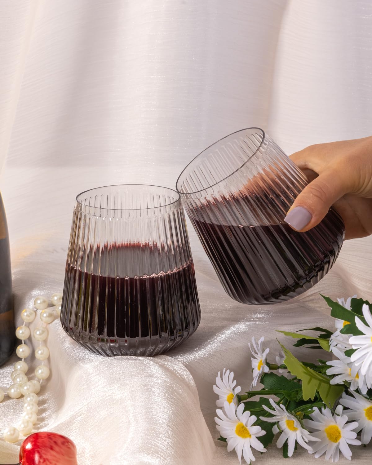 Goodluck bar-ready 12oz cups ideal for cocktails at events