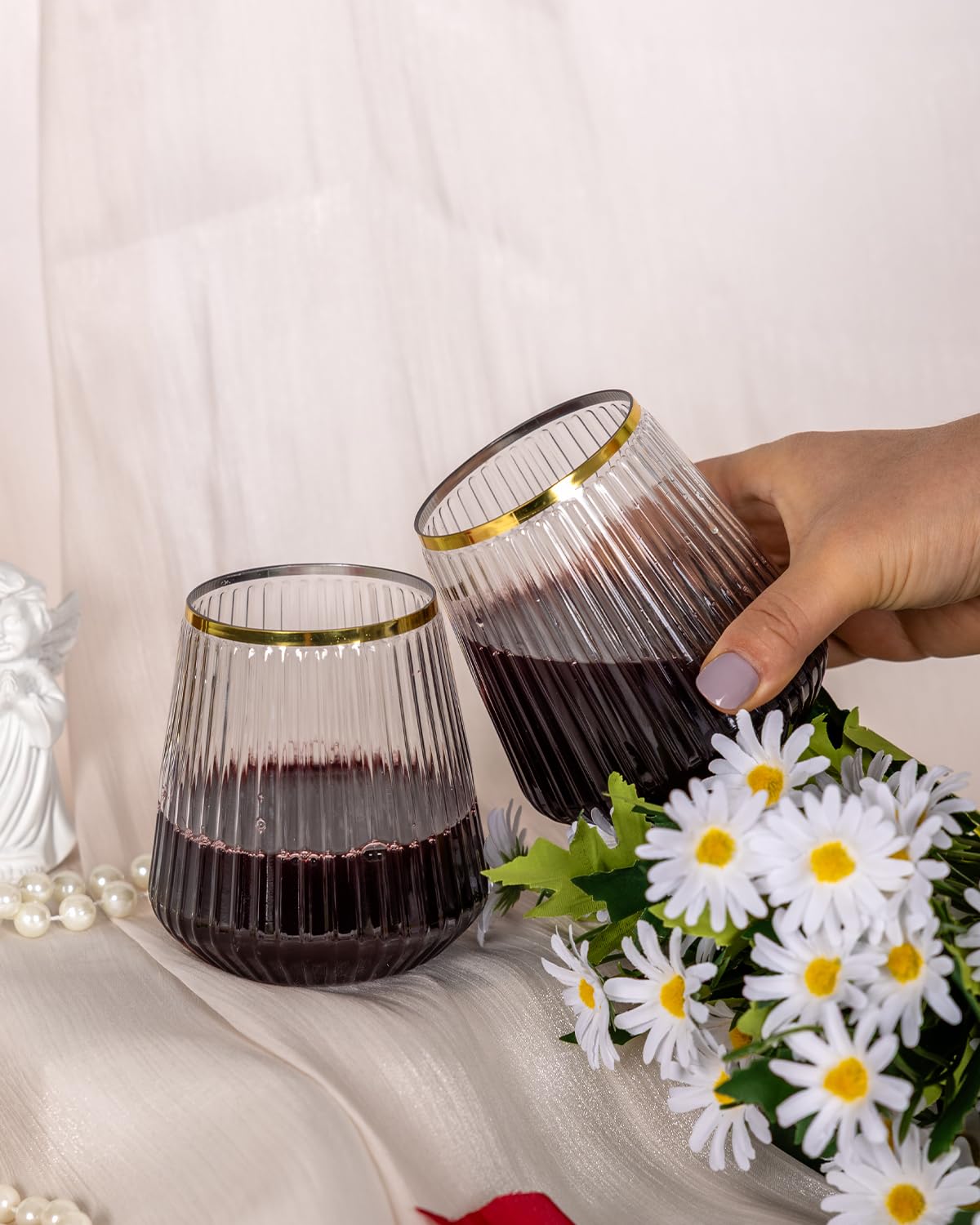 Goodluck outdoor-friendly drinkware for picnics and backyard gatherings.