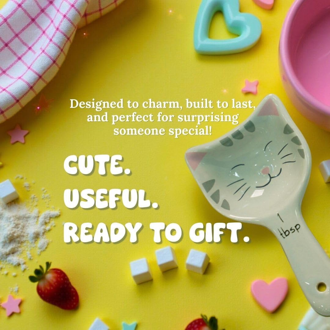 Goodscious cat gift set for cat lovers, ideal for baking