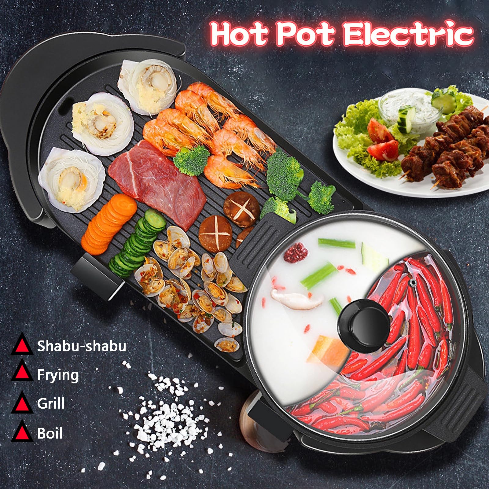 GOOTRIMY removable pot design simplifies cleaning after meals