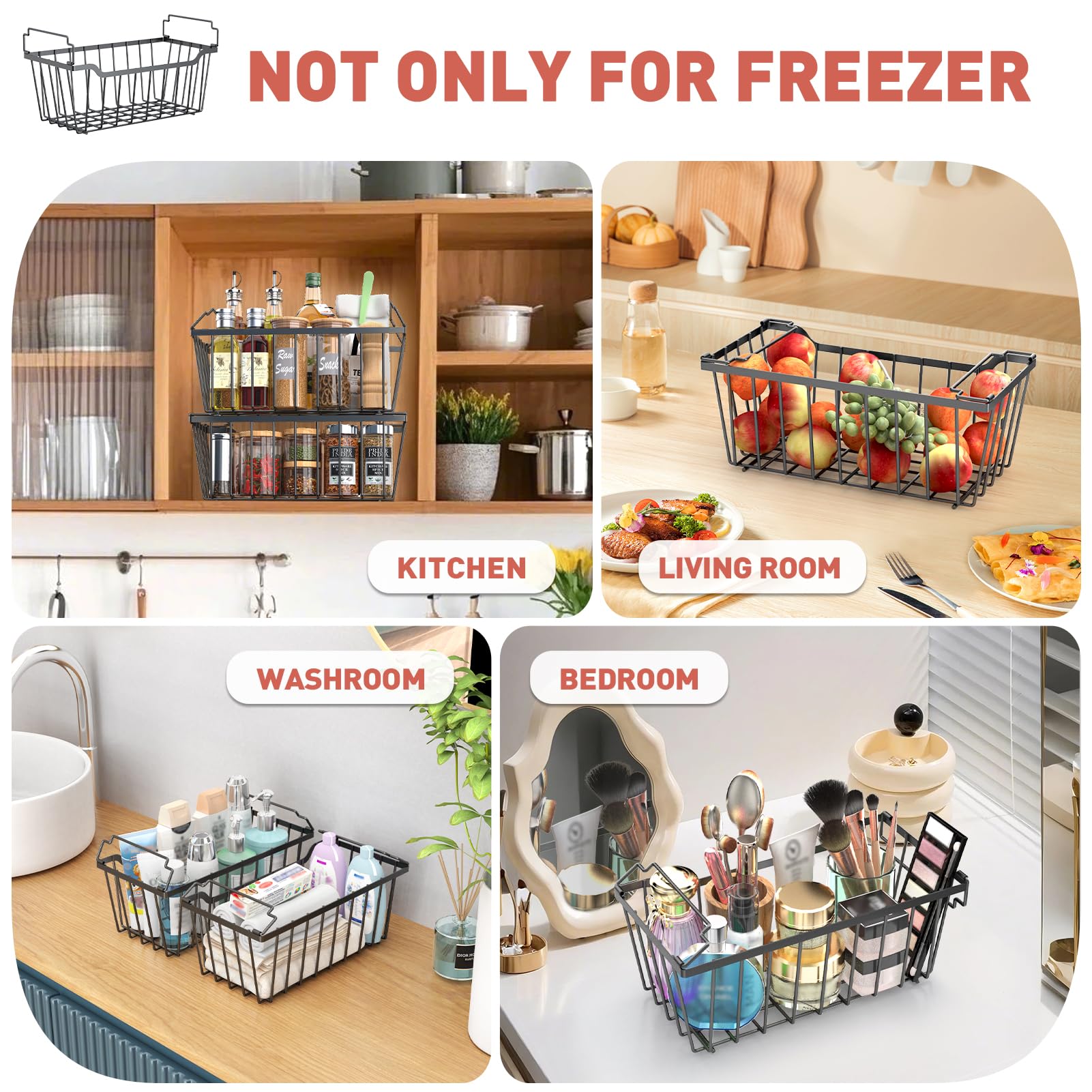 Goovilla four-pack in packaging showcasing versatile storage options