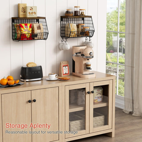 Goozii potato onion storage bin keeps produce fresh and within reach.
