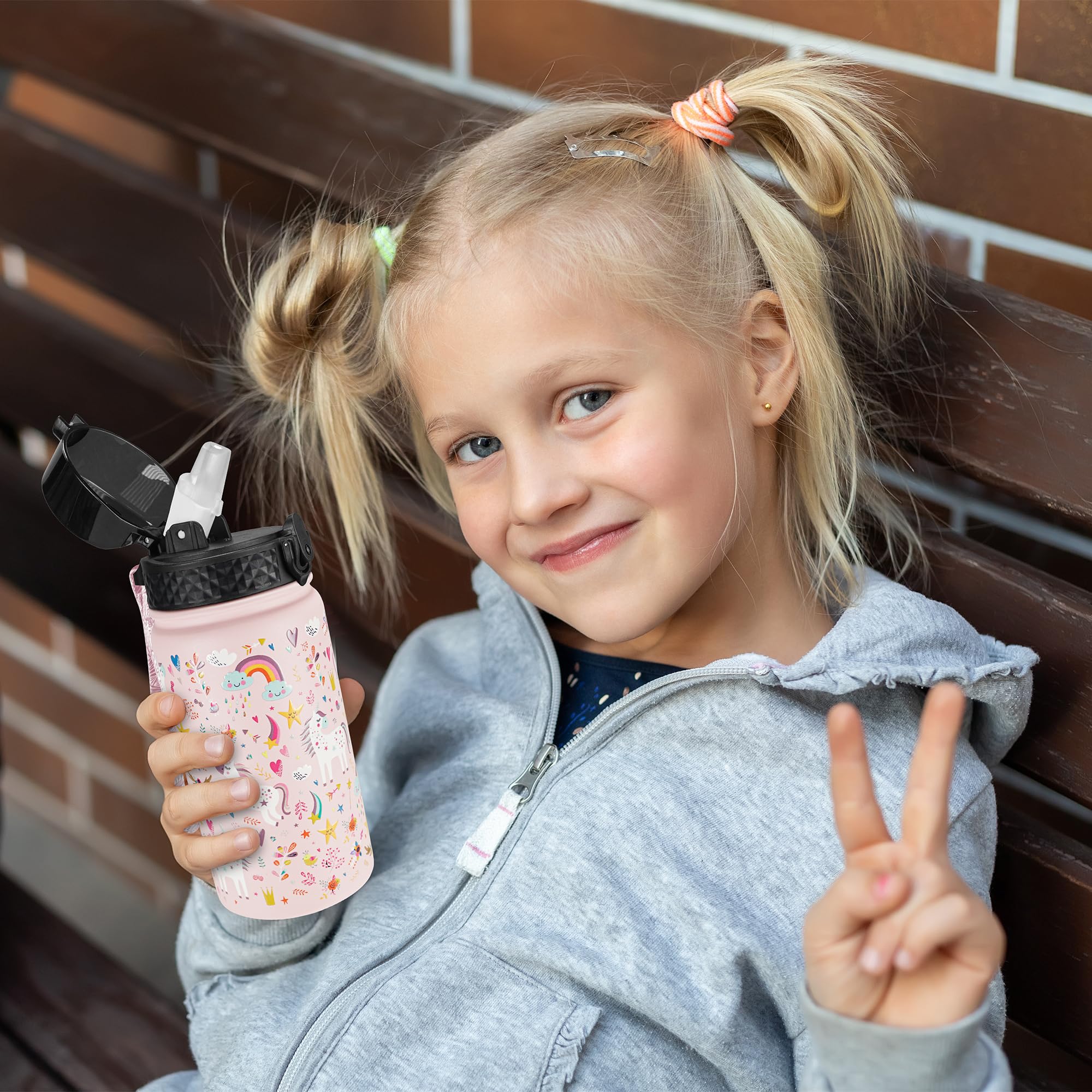 GOPPUS kids bottle ideal for school and travel use