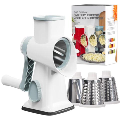 GORCI cheese grater with blades assembly for versatile shredding and slicing.