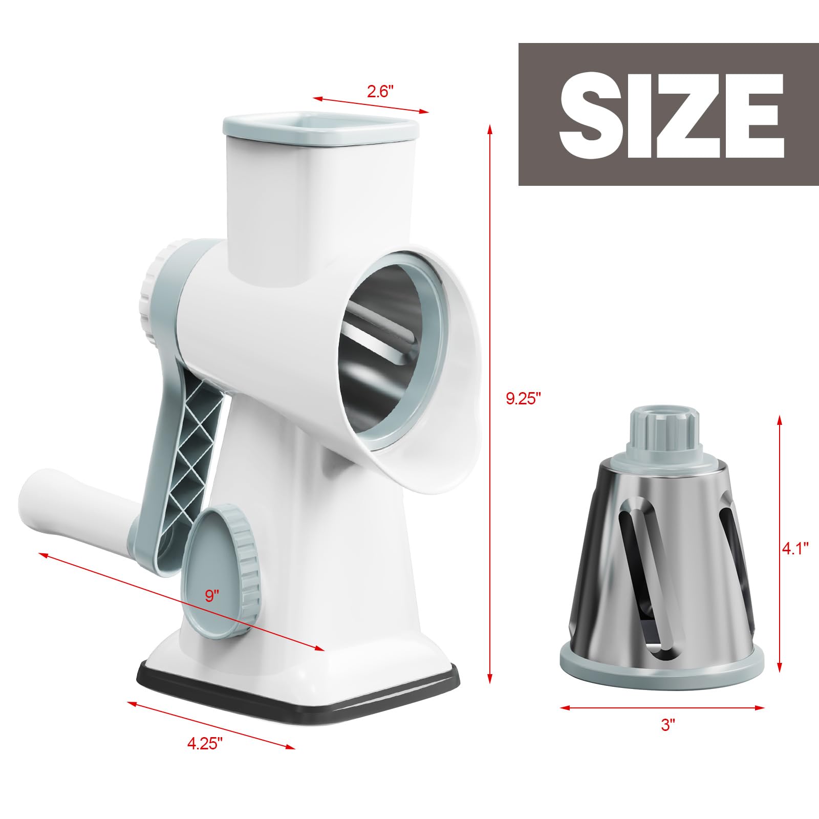 GORCI compact design saves space in small kitchens.