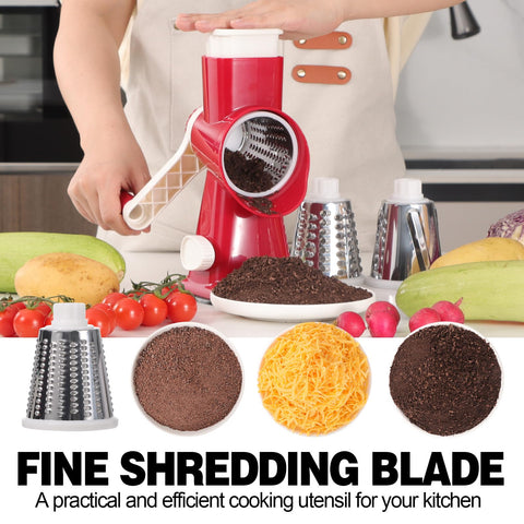 GORCI stainless steel blades stay sharp for durable shredding
