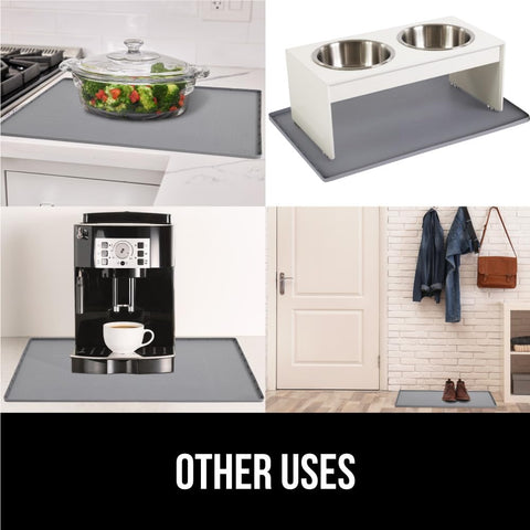 GORILLA GRIP 34x22 inch mat fits standard kitchen and bathroom cabinets