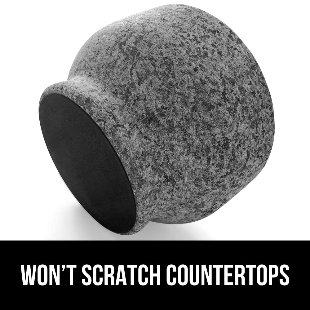 Gorilla Grip bottom foam-protector demonstrating non-scratch protection