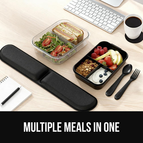 GORILLA GRIP BPA-free lid prevents spills on the go