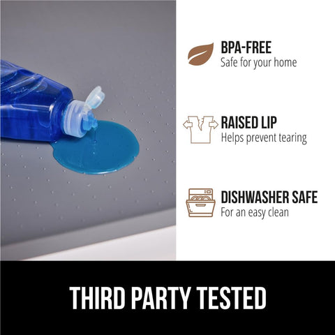 GORILLA GRIP BPA-free silicone mat is safe for homes and families