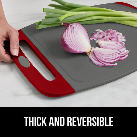 Gorilla Grip charcuterie-ready cutting board for casual entertaining.