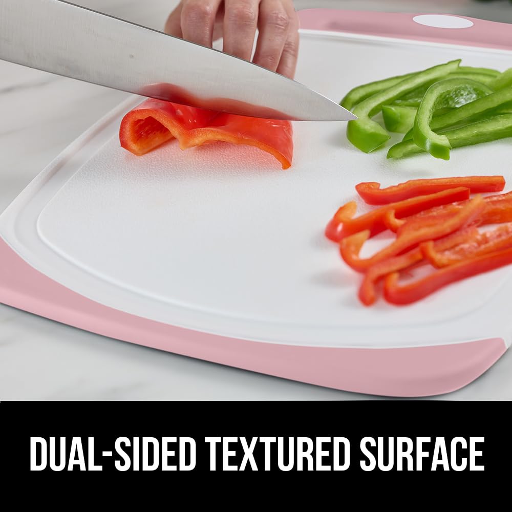 GORILLA GRIP pink boards with slip-resistant border and secure grip