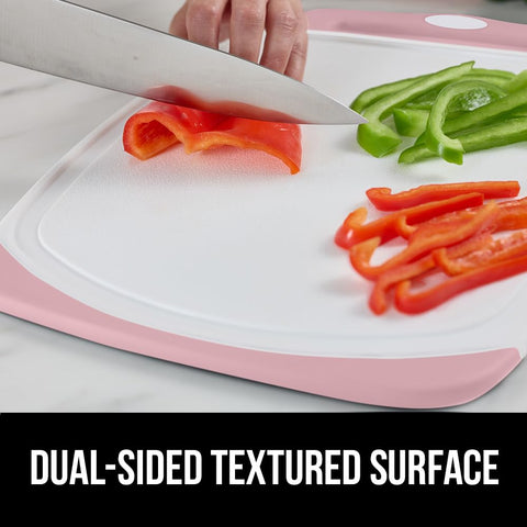 GORILLA GRIP pink boards with slip-resistant border and secure grip