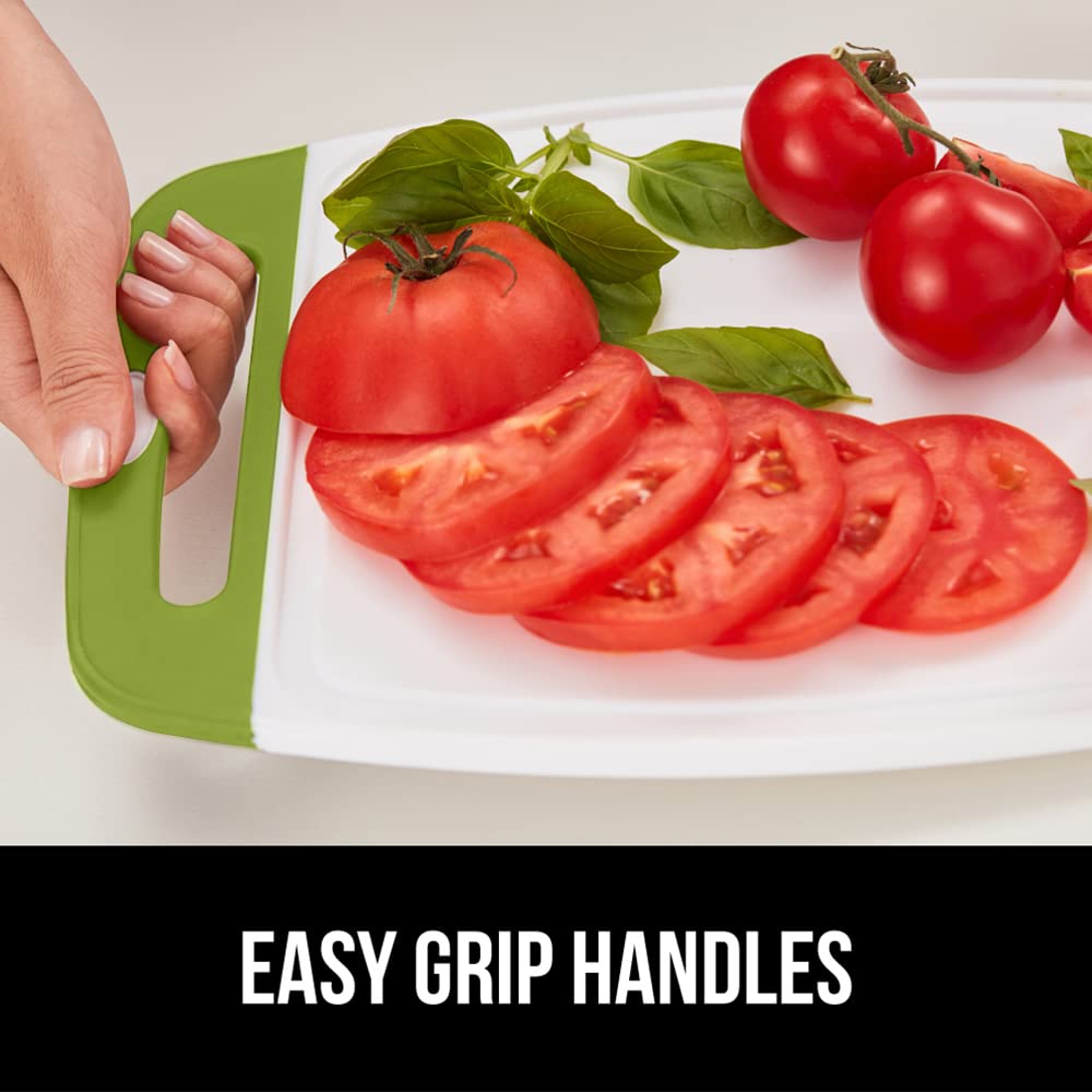 GORILLA GRIP cutting board set 3 small size 11.8 by 8 inches.