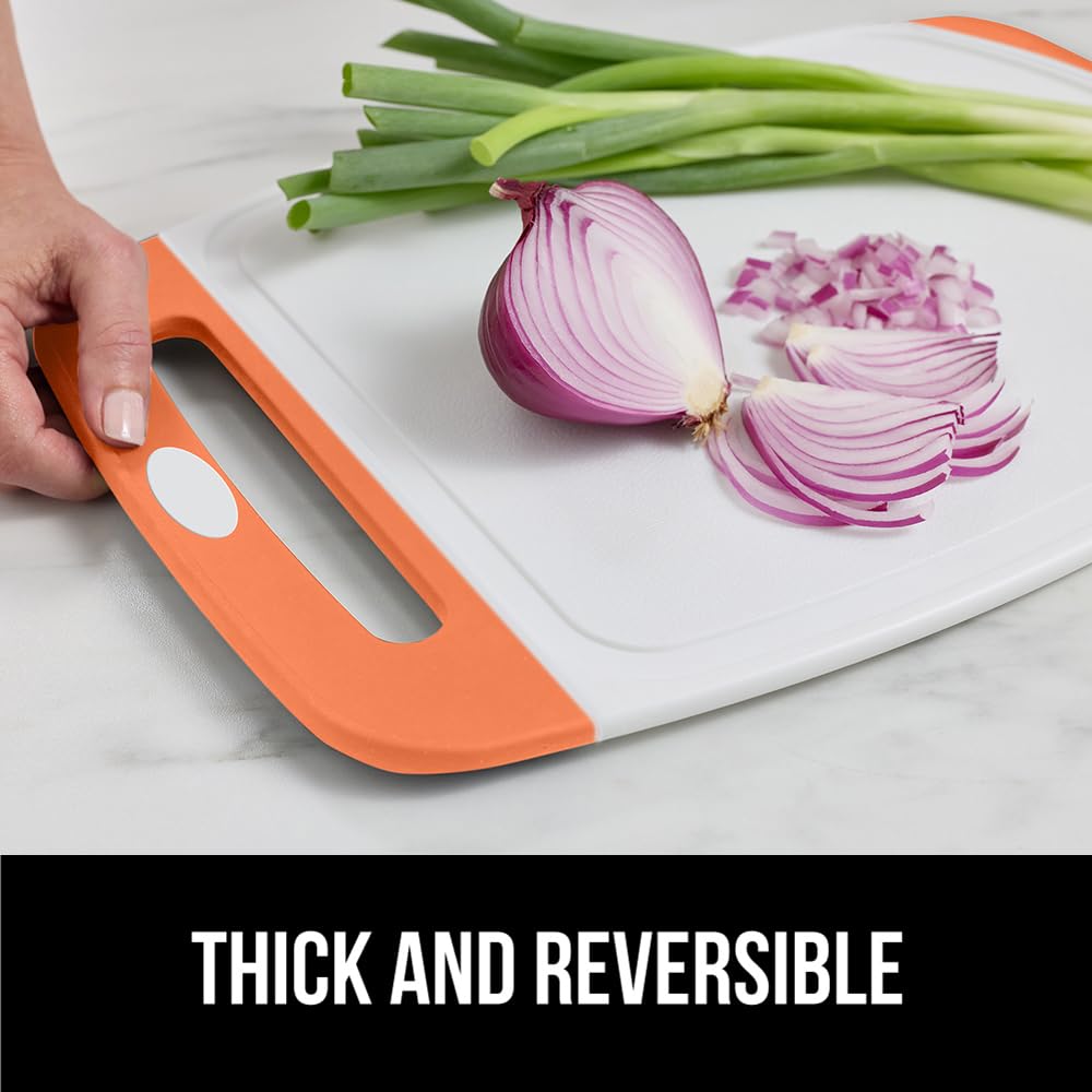 GORILLA GRIP cutting board set 3 medium size 13.8 by 9.6 inches.