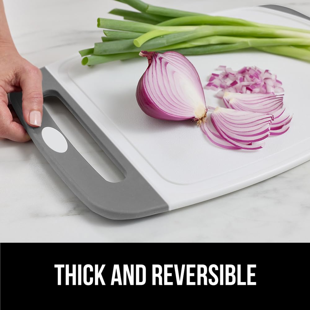 Gorilla Grip cutting board set 3, BPA-free and food-grade for safe use