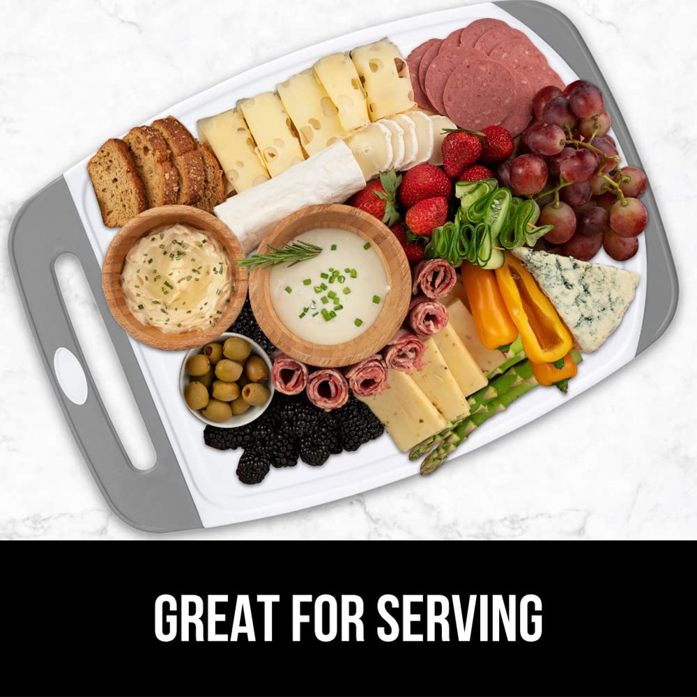 Gorilla Grip cutting board set 3, ideal as a serving or charcuterie board