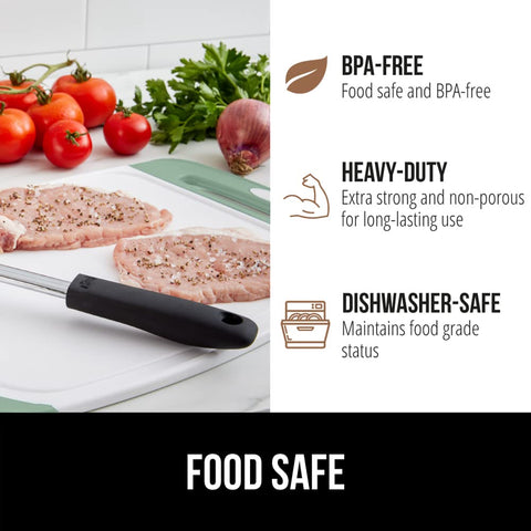Gorilla Grip dishwasher-safe boards simplify cleanup after daily cooking.