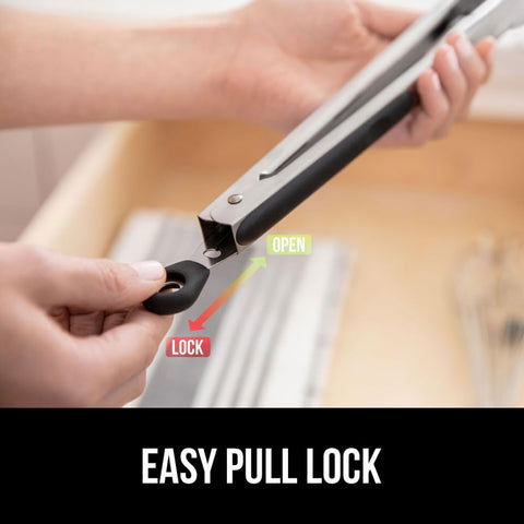 GORILLA GRIP dishwasher-safe design allows quick cleanup after meals.
