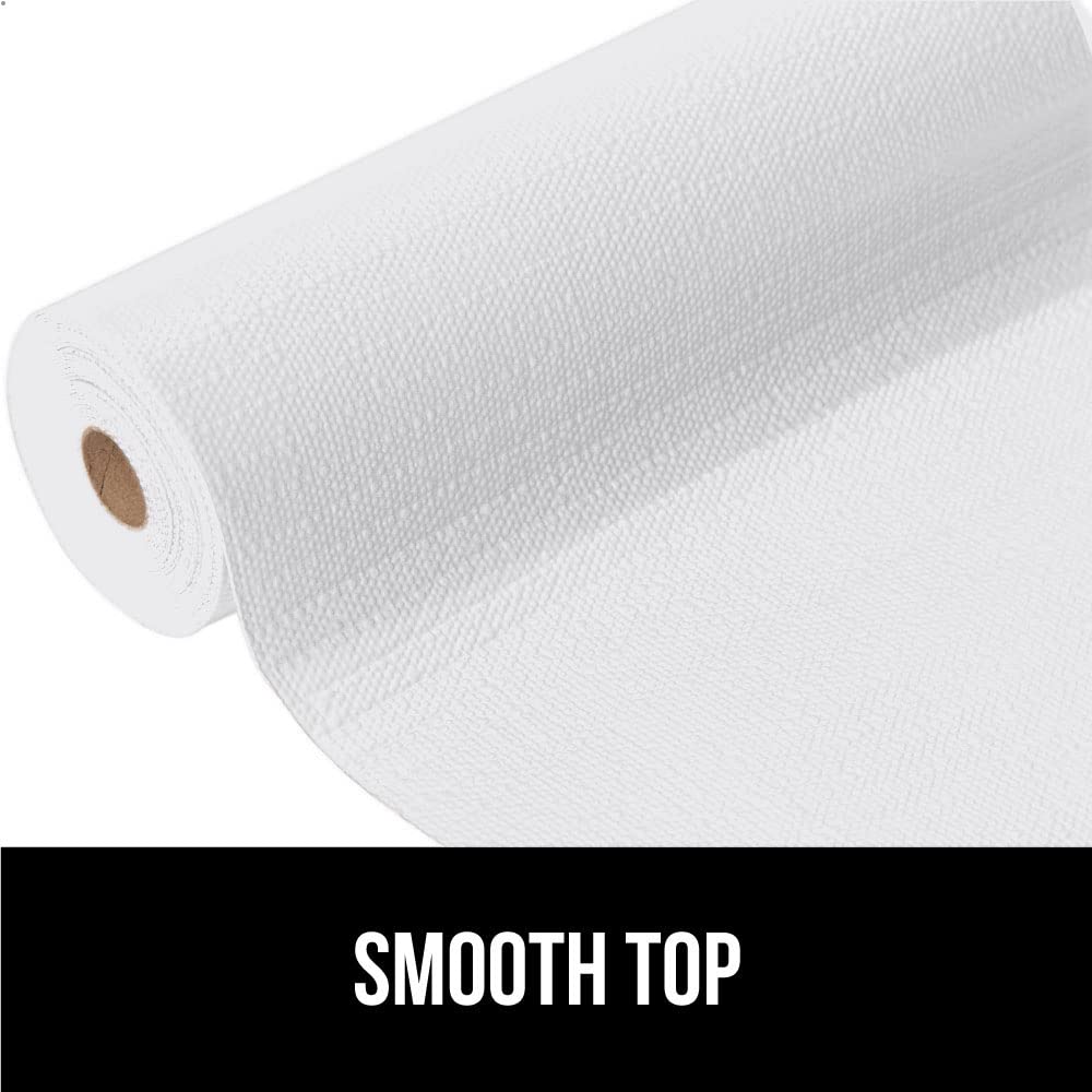 Gorilla Grip DripGuard measures 12x240 inches for broad cabinet coverage.