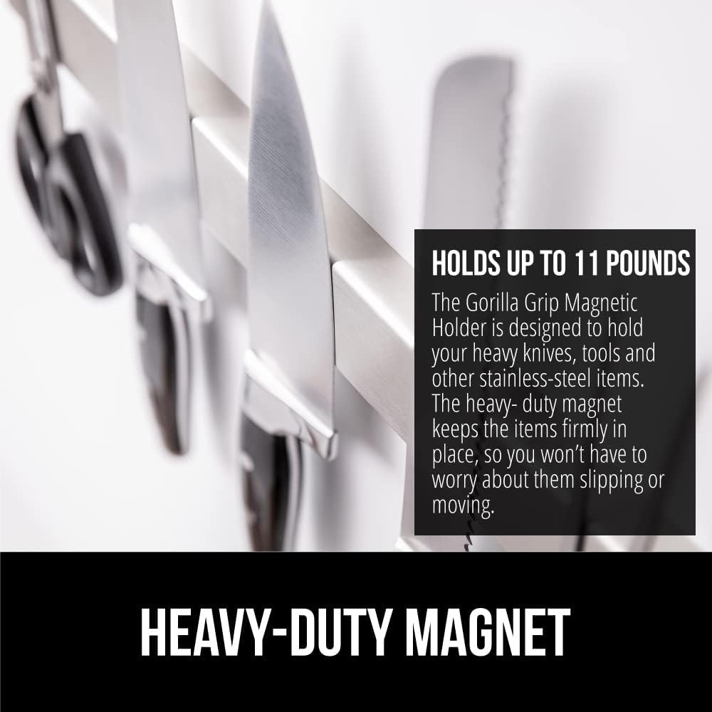 Easy release with 0.6 inch clearance prevents knuckles from scraping when removing items.