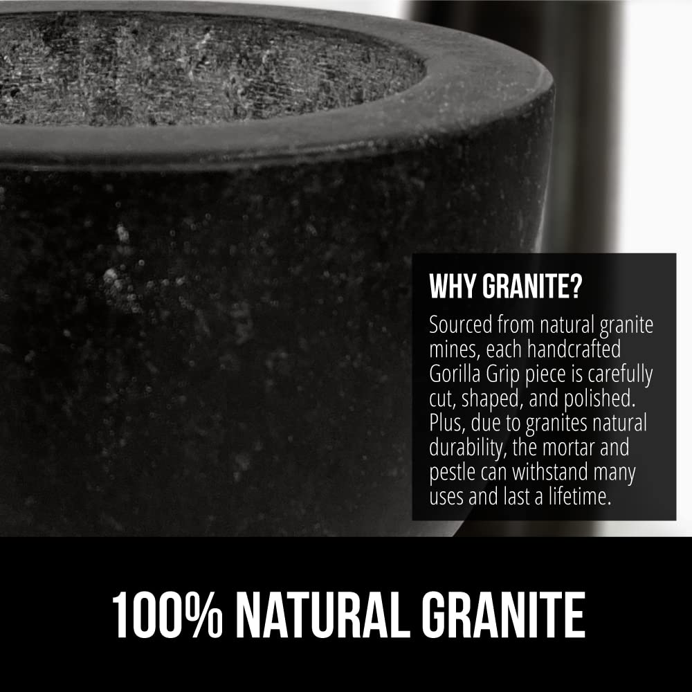 Gorilla Grip grinding spices and herbs for aromatic flavors