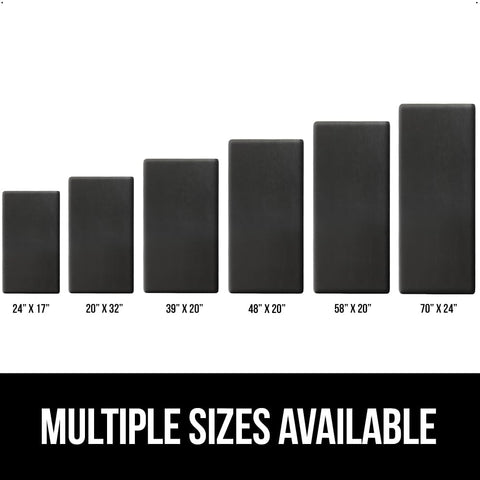 GORILLA GRIP kitchen mat in kitchen setting demonstrates practical everyday utility.