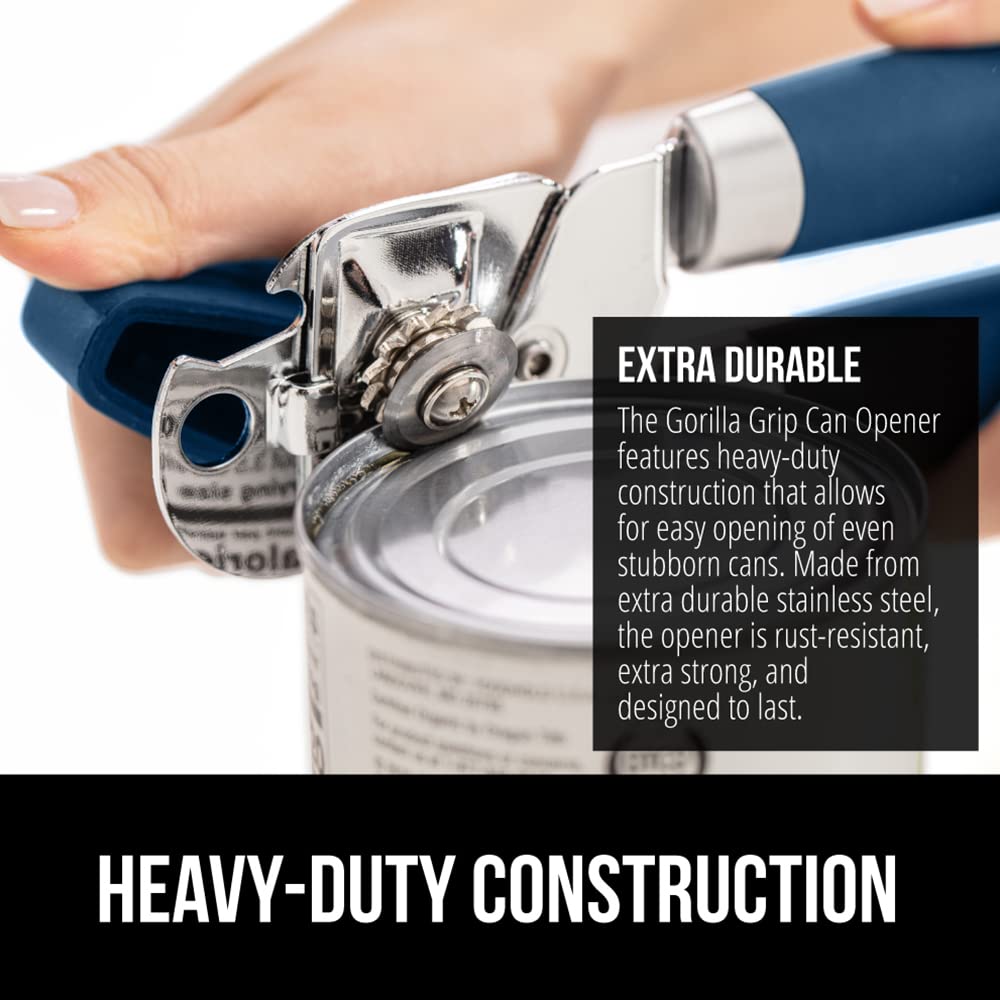 GORILLA GRIP oversized turn knob enabling easy leverage