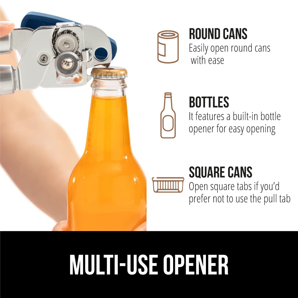 GORILLA GRIP compatible with round and square cans for versatility