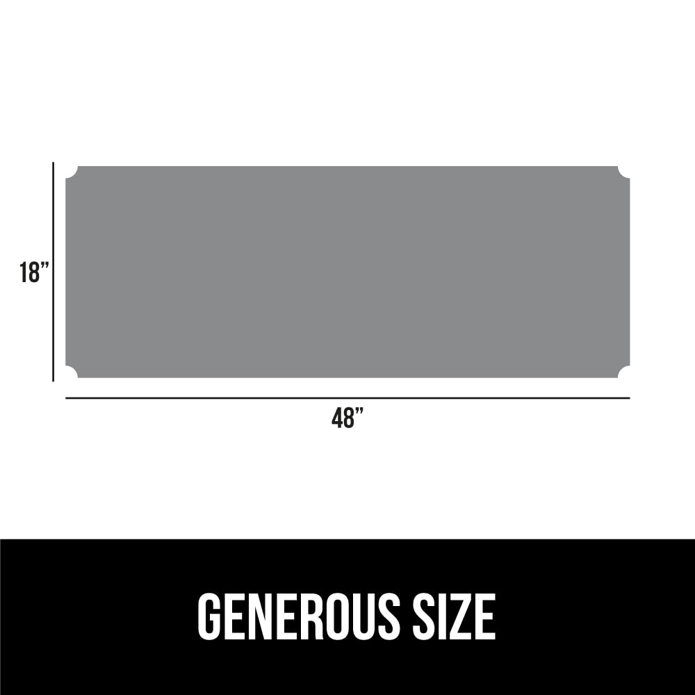GORILLA GRIP ShelfGuard 18x48 clear liner cut-to-fit for kitchen cabinets