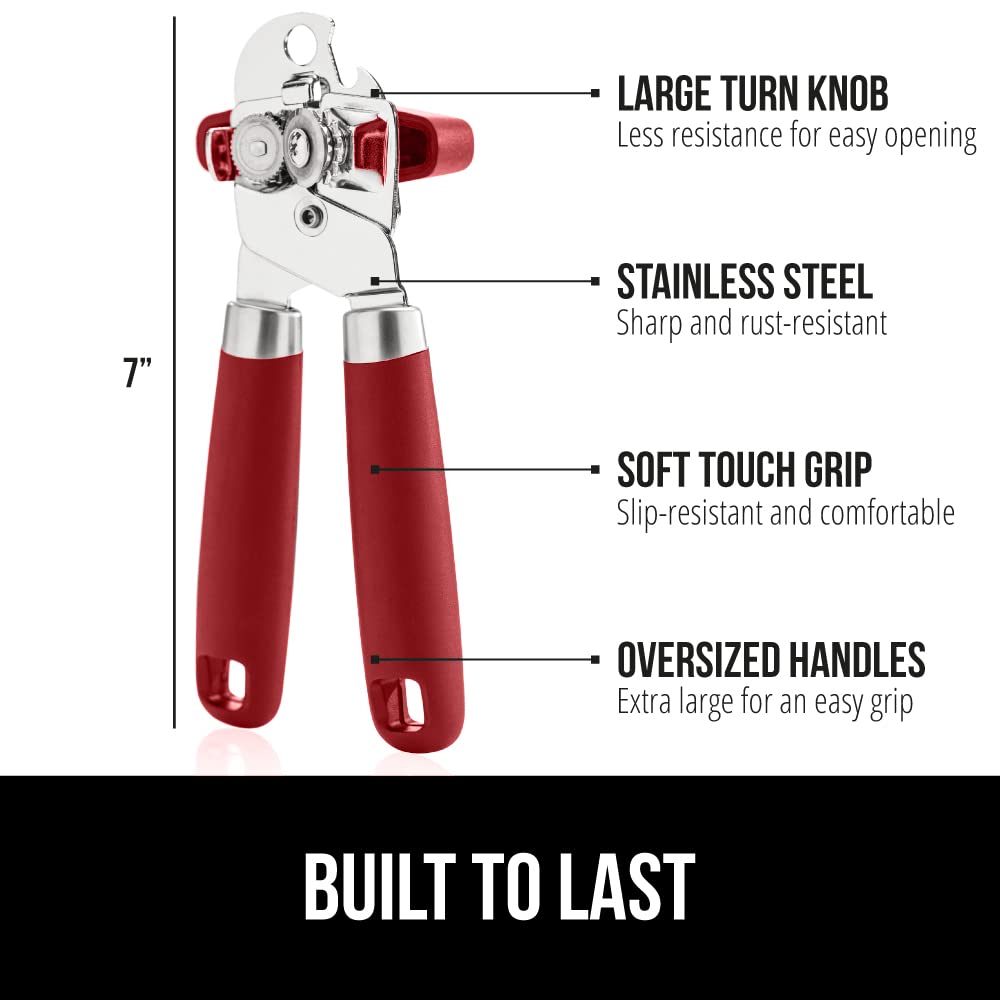 GORILLA GRIP soft-touch handles provide comfortable grip during use.