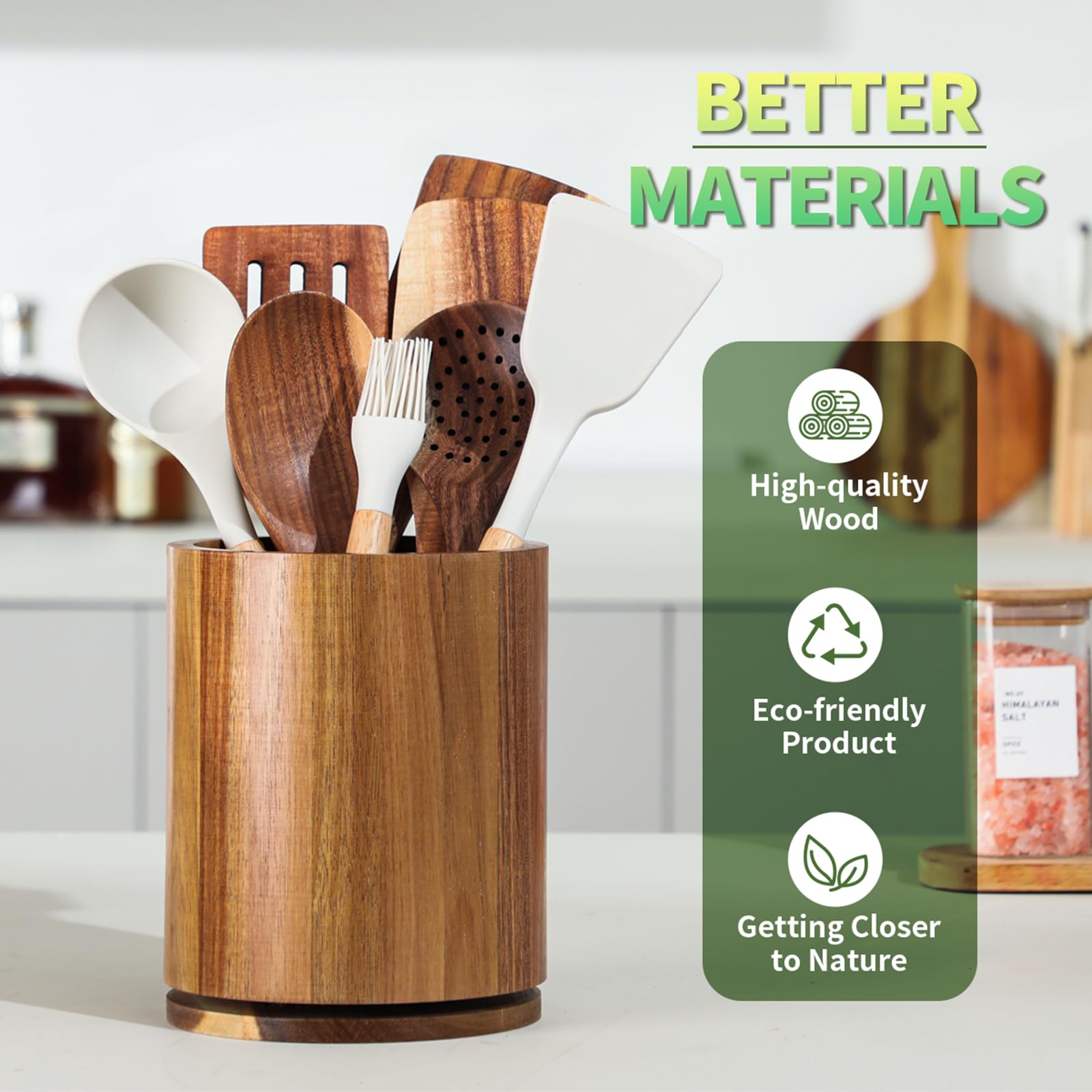 Gorsent closeup shows smooth wood grain and polished finish