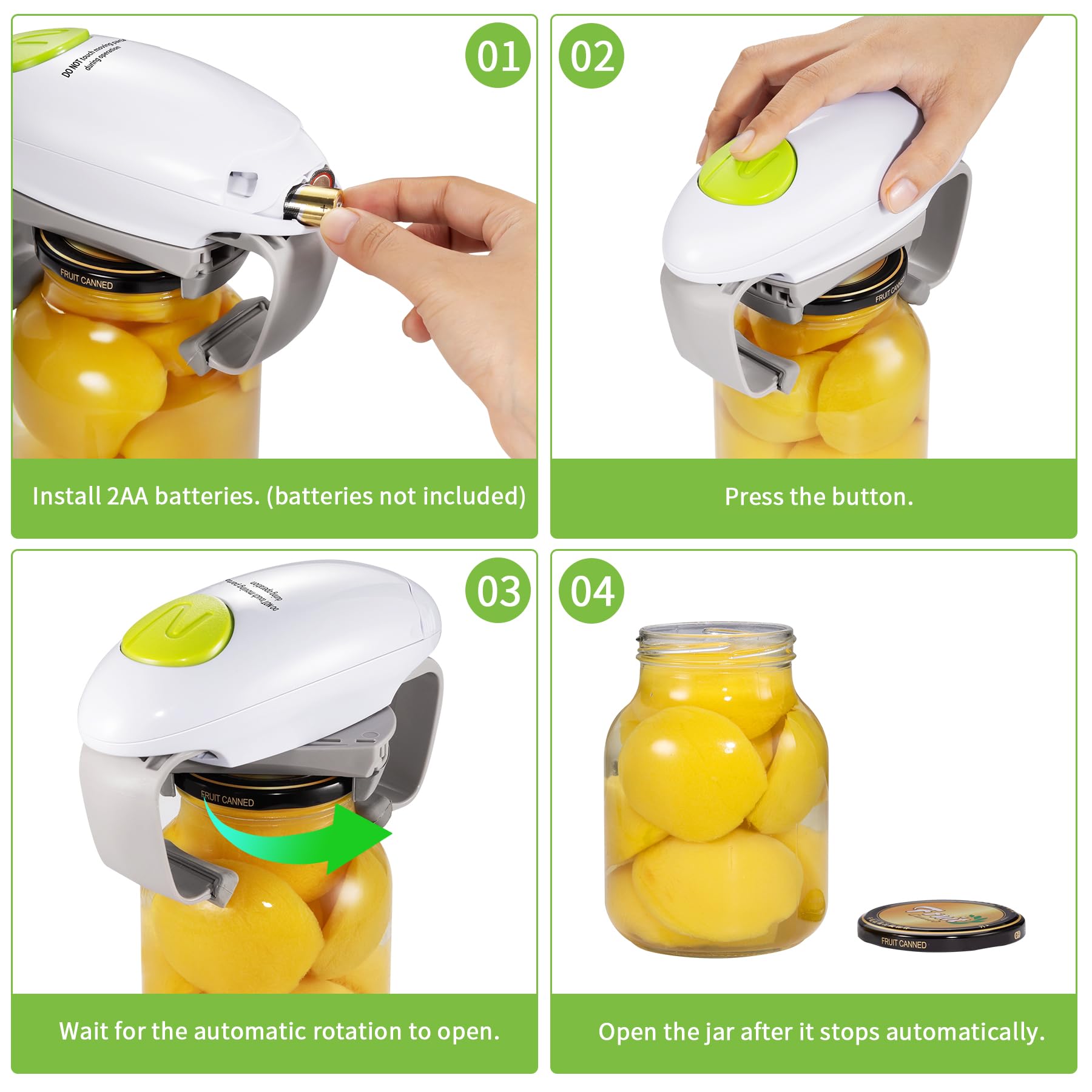 Gorunning compact gadget sits neatly on counter or in a drawer.