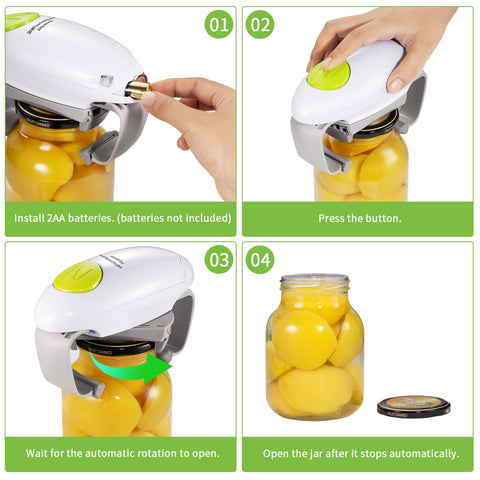 Gorunning compact gadget sits neatly on counter or in a drawer.