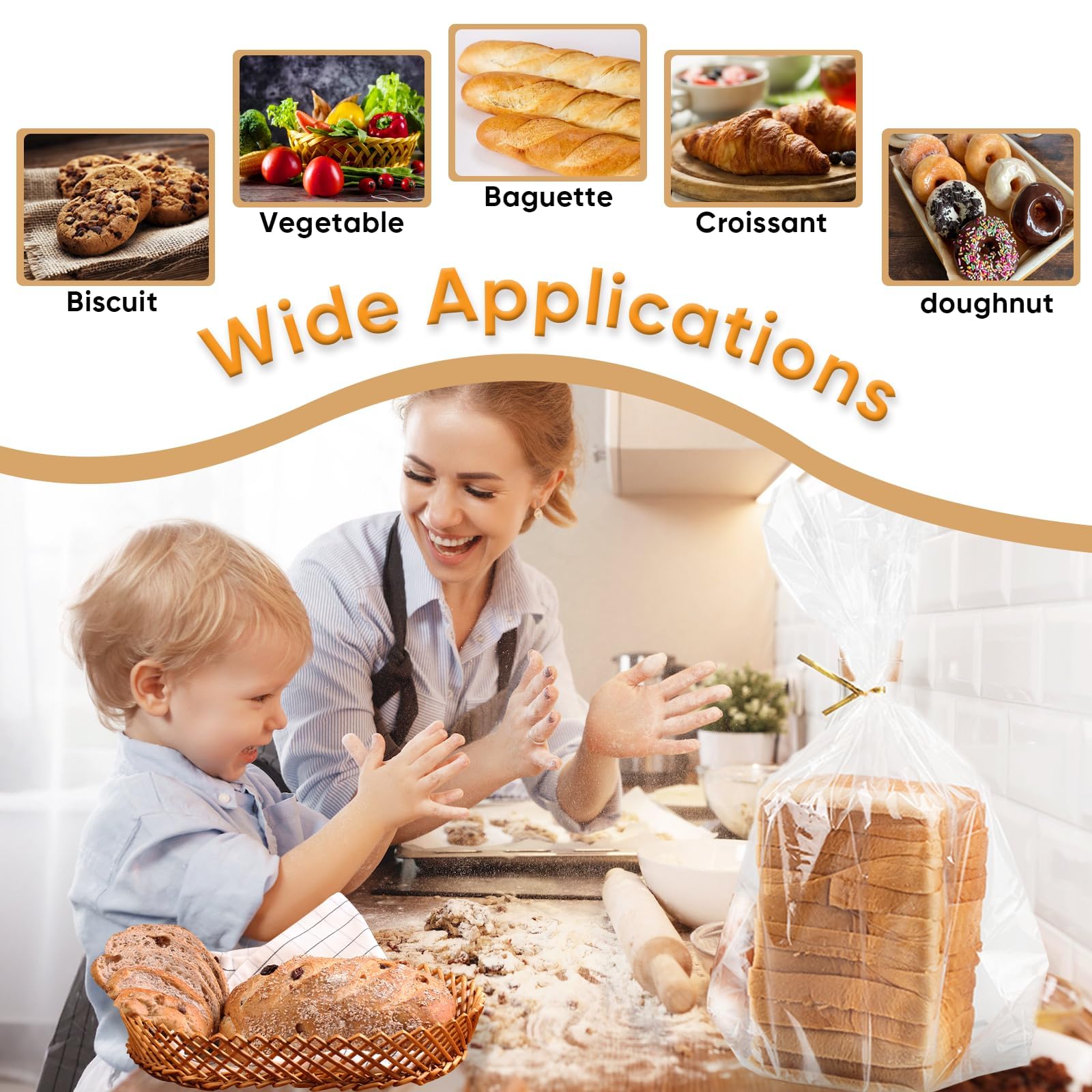 Goruru protective bags shield bread from dust and odors.