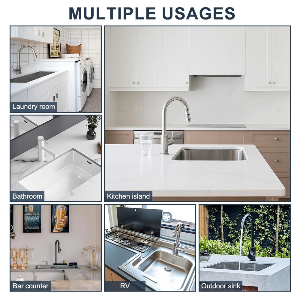 Gosmol compact silicone splash guard adds versatile counter protection.