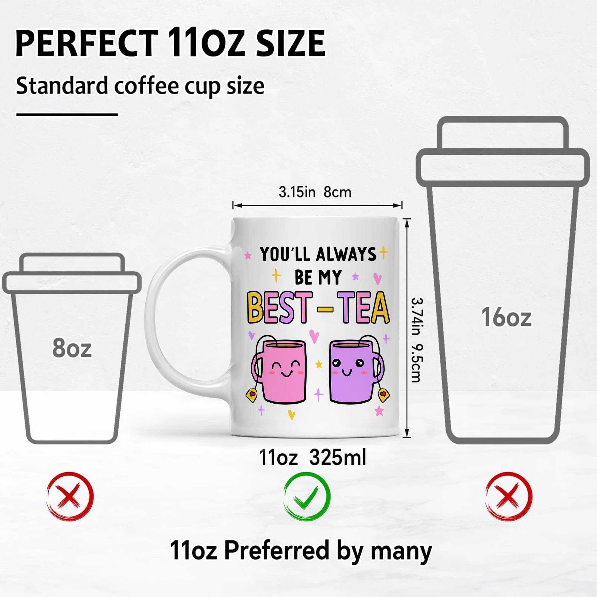 Gossby cozy tea moment with mug, perfect for gifting to a best friend