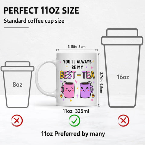 Gossby cozy tea moment with mug, perfect for gifting to a best friend