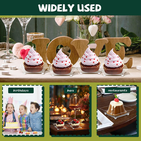 GothaBach fruit and dessert plates add an elegant touch to catering.