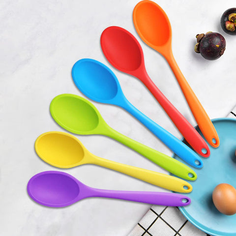 GothaBach hanging-hole silicone spoons for tidy storage.