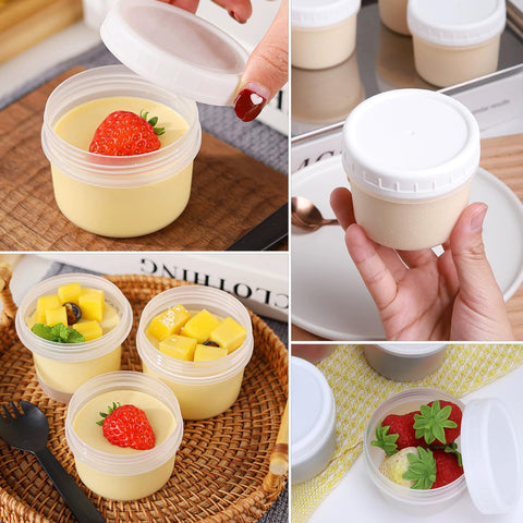 GothaBach durable plastic jars for small parts and nails.