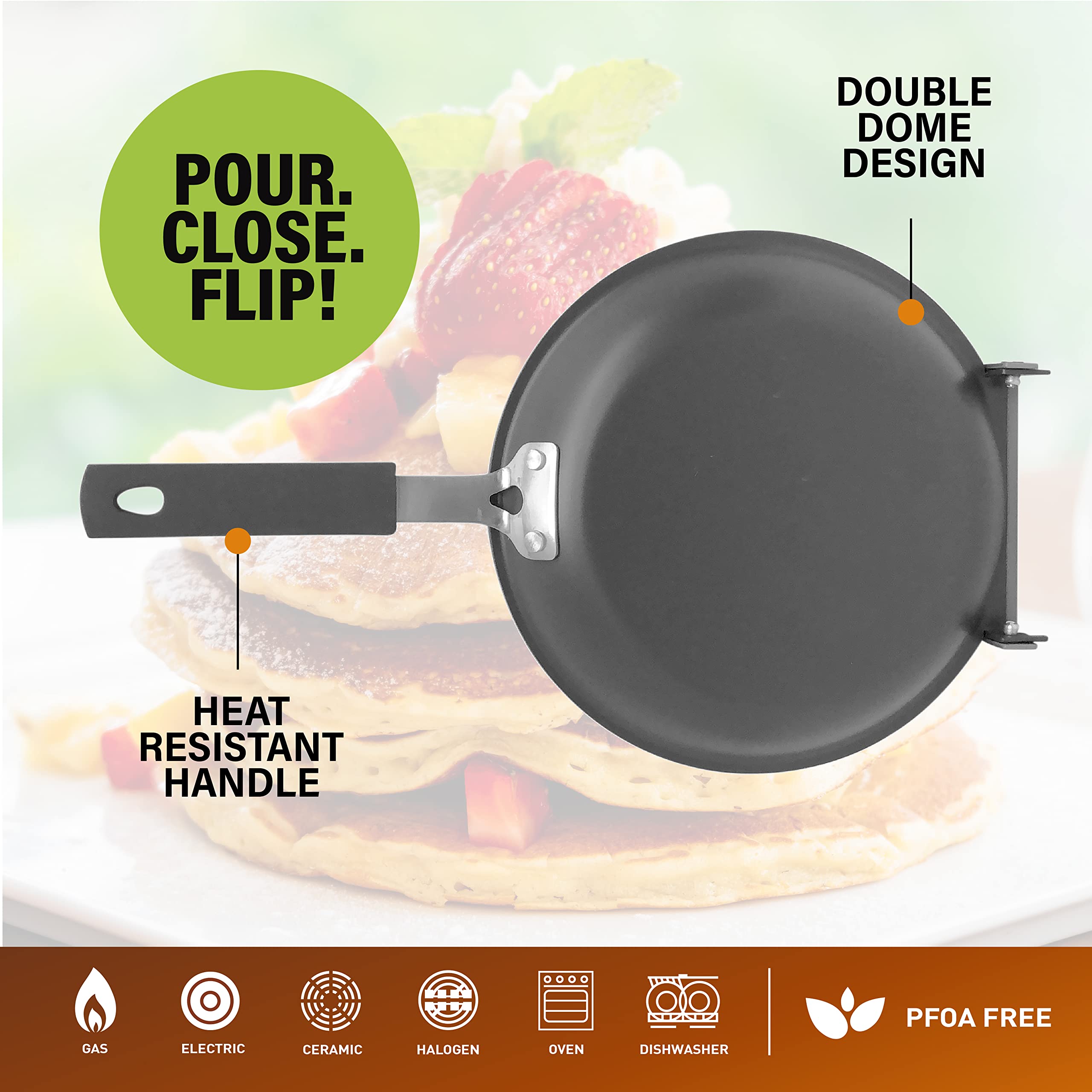 Gotham Steel 10-year warranty backs long-lasting cookware investment.