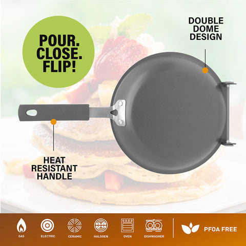 Gotham Steel 10-year warranty backs long-lasting cookware investment.