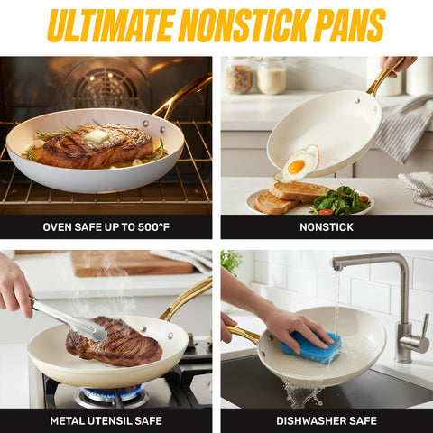 Gotham Steel 12-inch pan makes a thoughtful gift for home cooks
