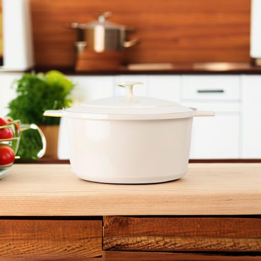Gotham Steel heat-preserving design keeps dishes warm after cooking.