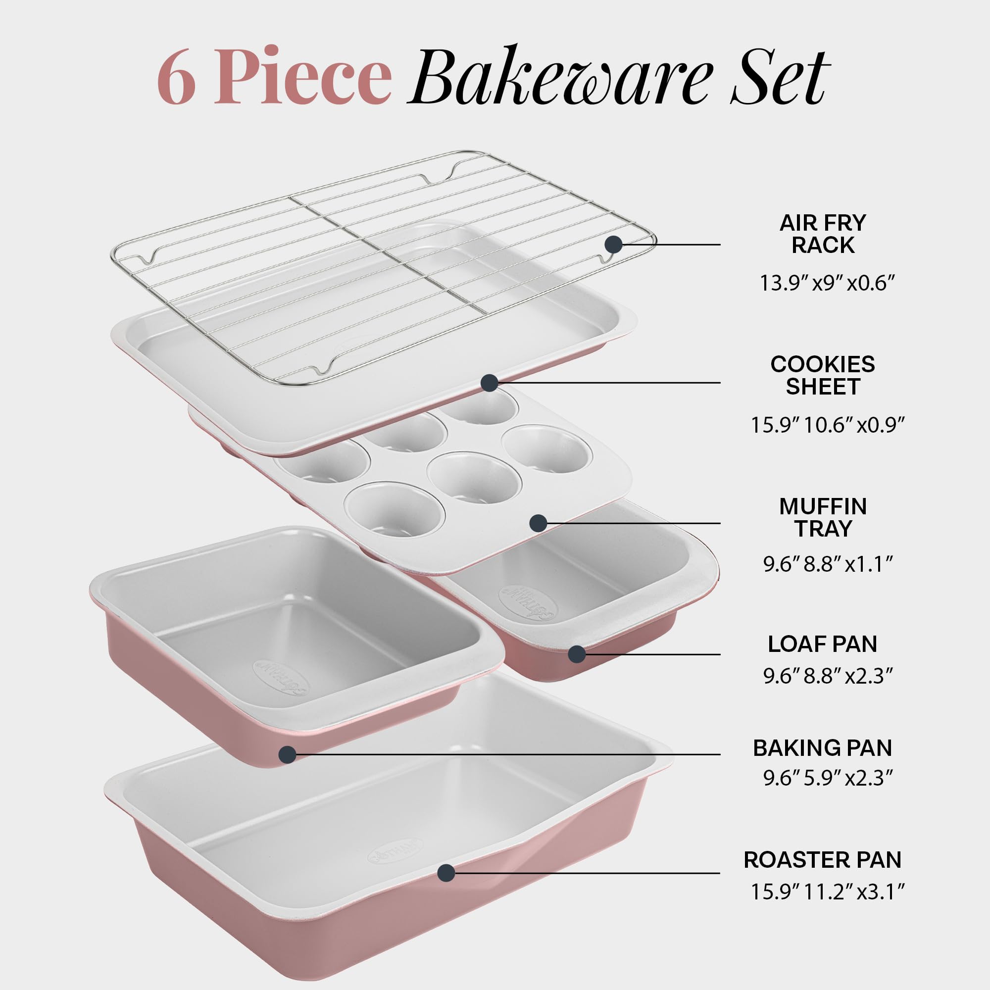 Gotham Steel XL cookie sheet ready for large batches and even oven performance.